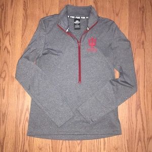 Victoria Secret PINK VS Quarter Zip IU Top Shirt